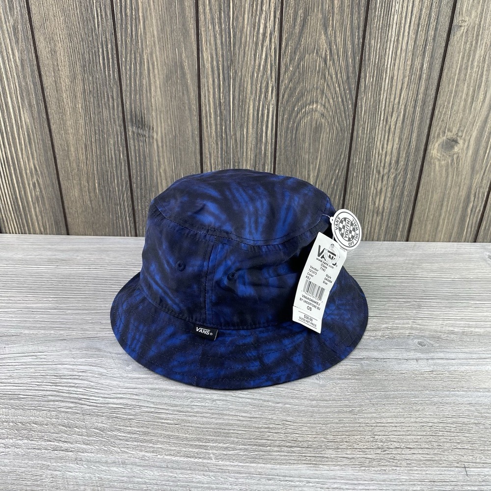 Vans Off The Wall Bucket Hat Cap Youth Size New With Tags